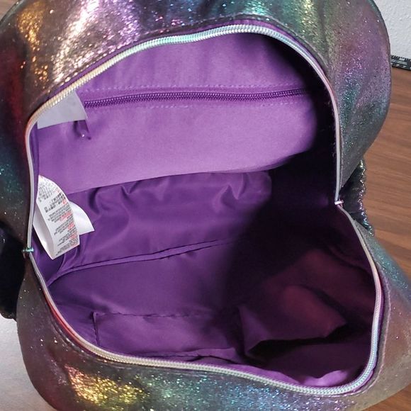 Disney‎ Store Raya and The Last Dragon Iridescent/Holographic Backpack - Picture 7 of 9